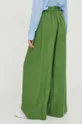 United Colors of Benetton spodnie lniane 100 % Len