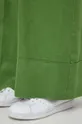 zielony United Colors of Benetton spodnie lniane