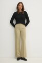 Sisley spodnie 4KVXLF02I zielony SS25