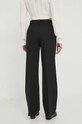 Odzież Sisley spodnie 4KVXLF02I czarny