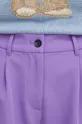 fioletowy Sisley spodnie
