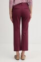 Odzież Sisley spodnie 49MALE02X bordowy
