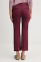Odzież Sisley spodnie 49MALE02X bordowy