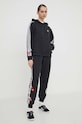 Bavlněné tepláky adidas Originals IU2514 černá SS24