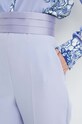 Blugirl Blumarine spodnie fioletowy RA4178.T3359