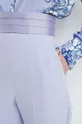 fioletowy Blugirl Blumarine spodnie