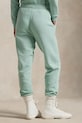 Polo Ralph Lauren pantaloni della tuta di cotone 211935585 verde SS25