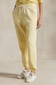 Βαμβακερό παντελόνι Polo Ralph Lauren 211935585 κίτρινο SS25