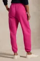 Polo Ralph Lauren spodnie dresowe bawełniane 211935585 różowy SS25