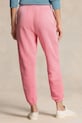 Bavlněné tepláky Polo Ralph Lauren 211935585 růžová SS25