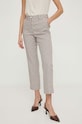 Hlače Sisley 4OLRLF04M bež SS24
