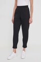 Sisley pantaloni de trening 4YL9LF04J negru SS24