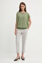 Sisley pantaloni 4ED4LF00R gri SS25