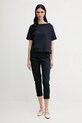 Брюки Sisley 4ED4LF00R тёмно-синий SS25