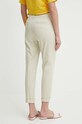 Odzież Sisley spodnie 4ED4LF00R beżowy