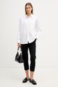 Sisley брюки для женщин из хлопка с эластаном 4ED4LF00R чёрный SS26