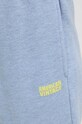 American Vintage spodnie dresowe JOGGING niebieski DOV05AE24
