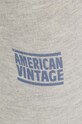 Παντελόνι φόρμας American Vintage JOGGING γκρί ZOF05AE24