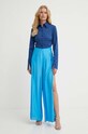 Patrizia Pepe pantaloni 2P1595.A057 blu AA00