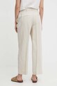 Îmbrăcăminte Calvin Klein pantaloni din amestec de in K20K206695 bej