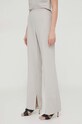 Calvin Klein pantaloni drept gri K20K207258