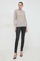 Morgan pantaloni PYUKA.NOIR negru SS24