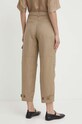 Ruházat Marella nadrág vászonkeverékből 2413131045200 bézs