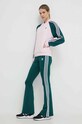 Παντελόνι φόρμας adidas Originals Flared IN6320 τιρκουάζ SS24