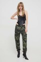 Брюки Diesel A12216.0WGAL зелёный SS24