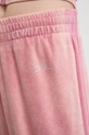 Diesel pantaloni da tuta in velluto A12509.0AKAJ rosa