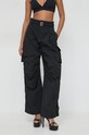 Odzież Miss Sixty spodnie 6L1PJ2310000 czarny