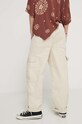 Îmbrăcăminte Vans pantaloni de bumbac VN000GWND361 bej