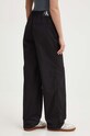 Oblačila Bombažne hlače Calvin Klein Jeans J20J223116 črna