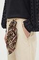 Guess pantaloni de bumbac CANDIS bej W4GB04.WG4NB