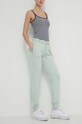 Superdry spodnie dresowe bawełniane W7011039A.1WM zielony SS24