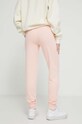 Odzież Superdry spodnie dresowe bawełniane W7011039A.2LY różowy