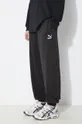 czarny Puma spodnie dresowe bawełniane BETTER CLASSIC