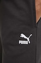Βαμβακερό παντελόνι Puma BETTER CLASSIC μαύρο 624235