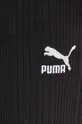 čierna Tepláky Puma CLASSICS Ribbed Relaxed Pants