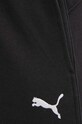 Puma spodnie dresowe bawełniane HER czarny 677889