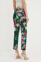 Odzież Morgan spodnie POCHA.F POCHA.F.MULTICO zielony
