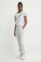 Хлопковые спортивные штаны adidas Originals IU2483 серый SS24