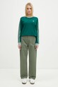 Nohavice Carhartt WIP Pierce Pant Straight I026588.1YFGD zelená