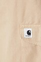 Carhartt WIP pantaloni de bumbac Collins Pant bej I029789.1YAGD