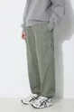 zielony Carhartt WIP spodnie bawełniane Collins Pant