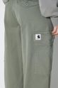Памучен панталон Carhartt WIP Collins Pant I029789.1YFGD зелен