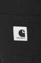Bavlněné kalhoty Carhartt WIP Pierce Pant Straight I032966.8902 černá