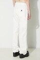 Odzież Carhartt WIP spodnie bawełniane Pierce Pant Straight I032966.D602 beżowy
