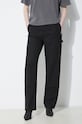 Hlače Carhartt WIP Pierce Double Knee Pant kargo crna I033139.8902