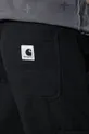 czarny Carhartt WIP spodnie Pierce Double Knee Pant